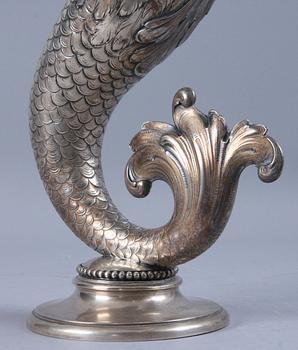DRYCKESKÄRL, silver, H.Meyen & Co, Tyskland. 1900-talets första hälft. 1240 gram.
