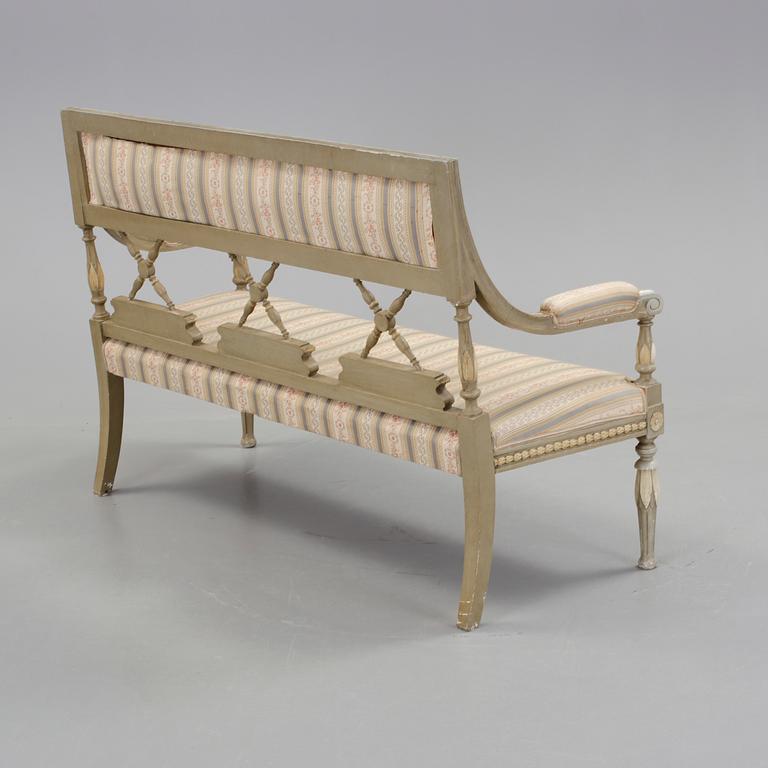 SOFFA, gustaviansk stil, sent 1800-tal.