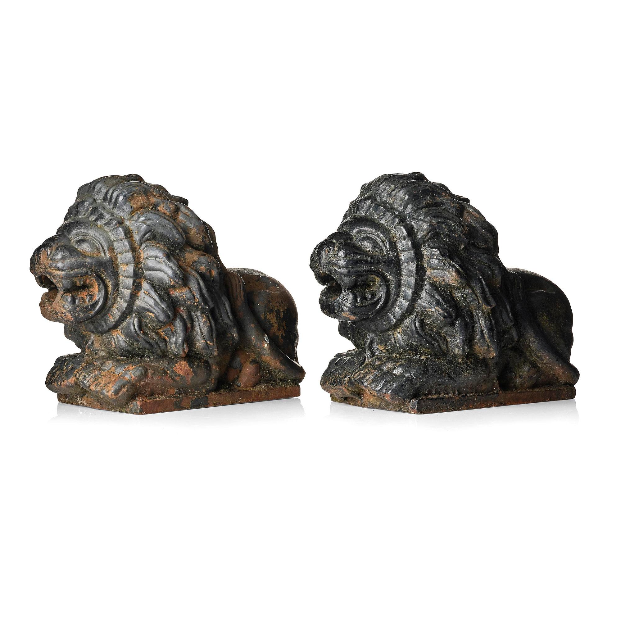 Anna Petrus, a pair of cast iron water spouts, Näfveqvarns bruk, Swedish Grace.