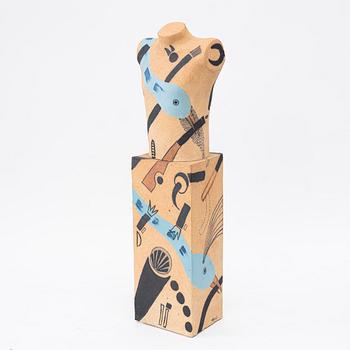 Herman Fogelin, a stoneware sculpture, signed.