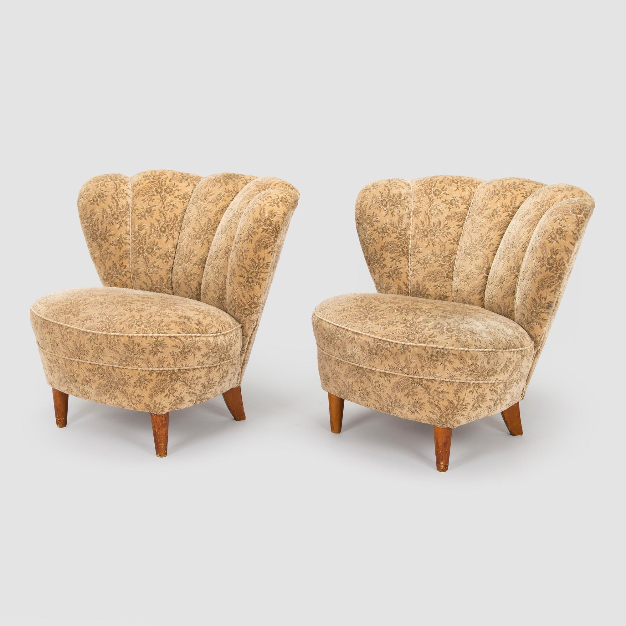 Nojatuolipari, 1900-luvun puoliväli.