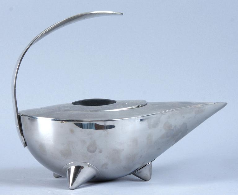 TEKANNA, stål, "Naoko", formgiven av Jorgensen, Bodum.