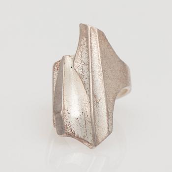 RING, "Shuttle", Lapponia 1991, silver.