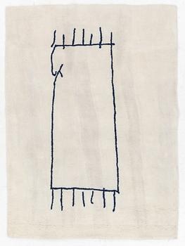 Jonas Bohlin, Rug, Asplund, approx. 203 x 149 cm.
