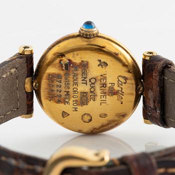 must de Cartier, VLC, wristwatch, 24 mm,