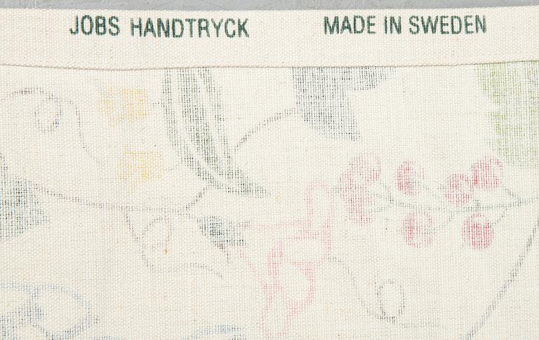 Cecilia Hall, gardiner, 4 st, "Morfars trädgård", Jobs Handtryck.