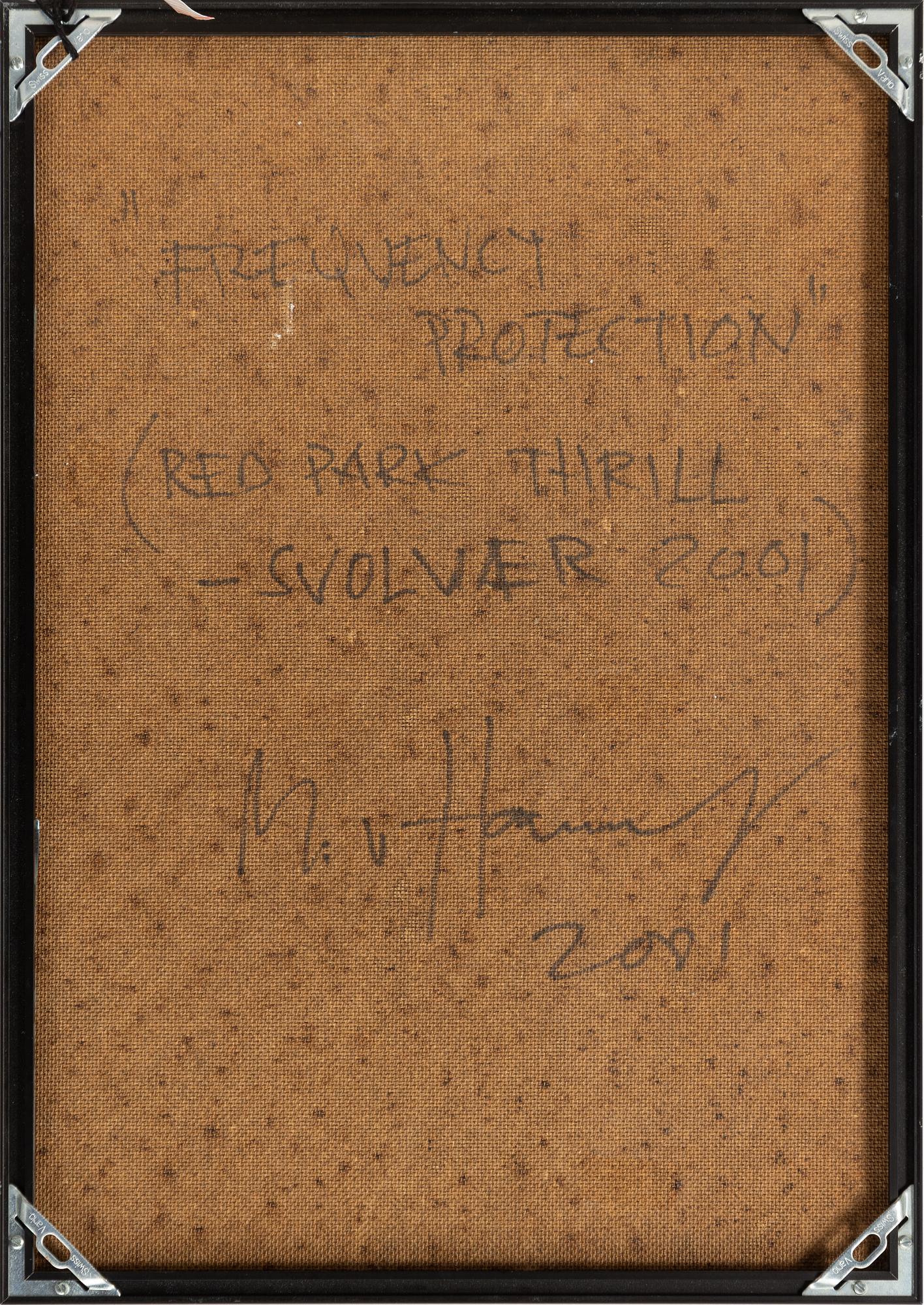 Carl Michael von Hausswolff, "Frequency protection".