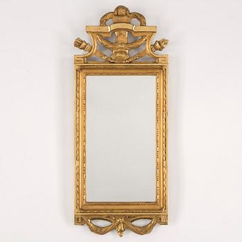 MIRROR, gustavian style, 20th century.