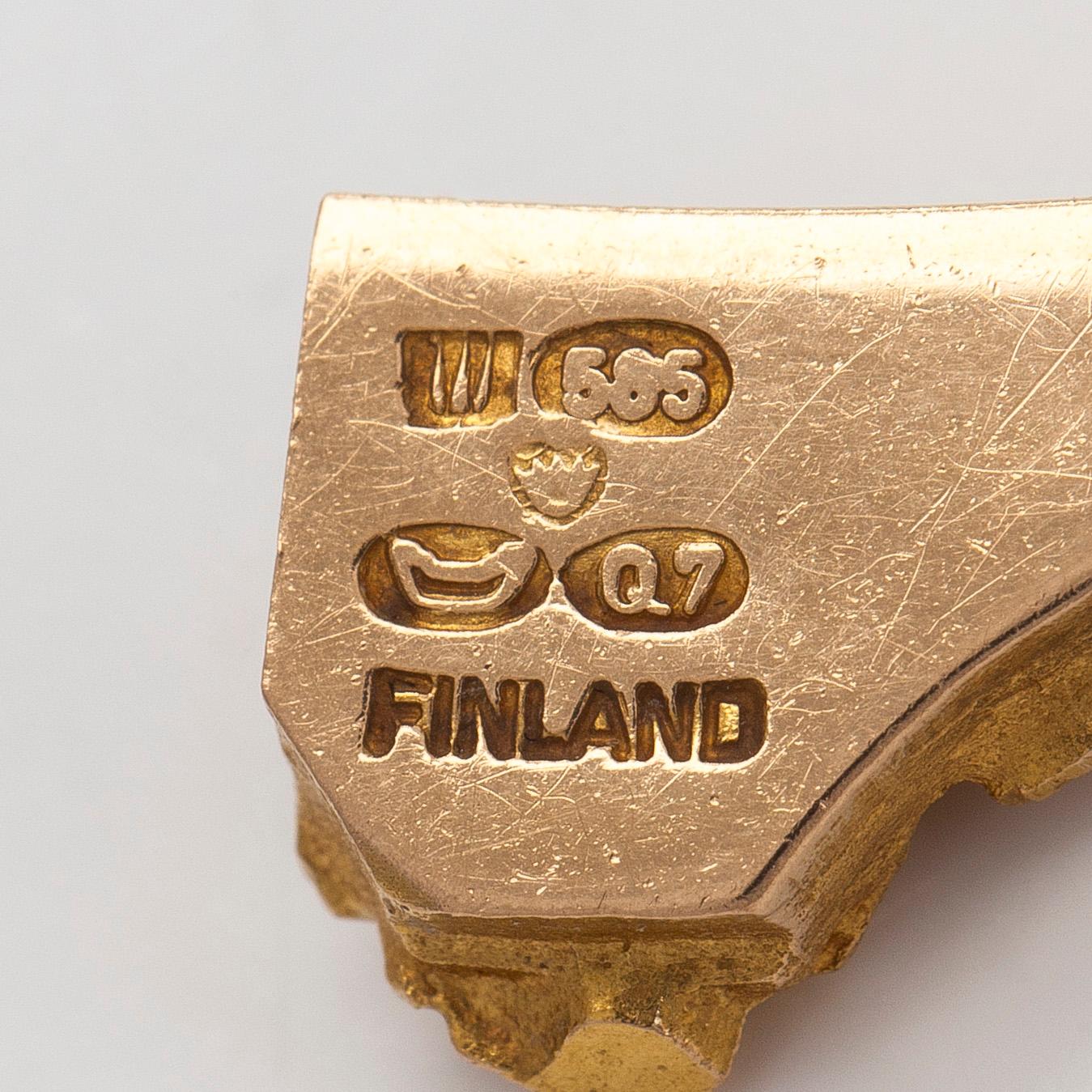 Björn Weckström, kaulakoru, "Kaarisilta", 14K kultaa.