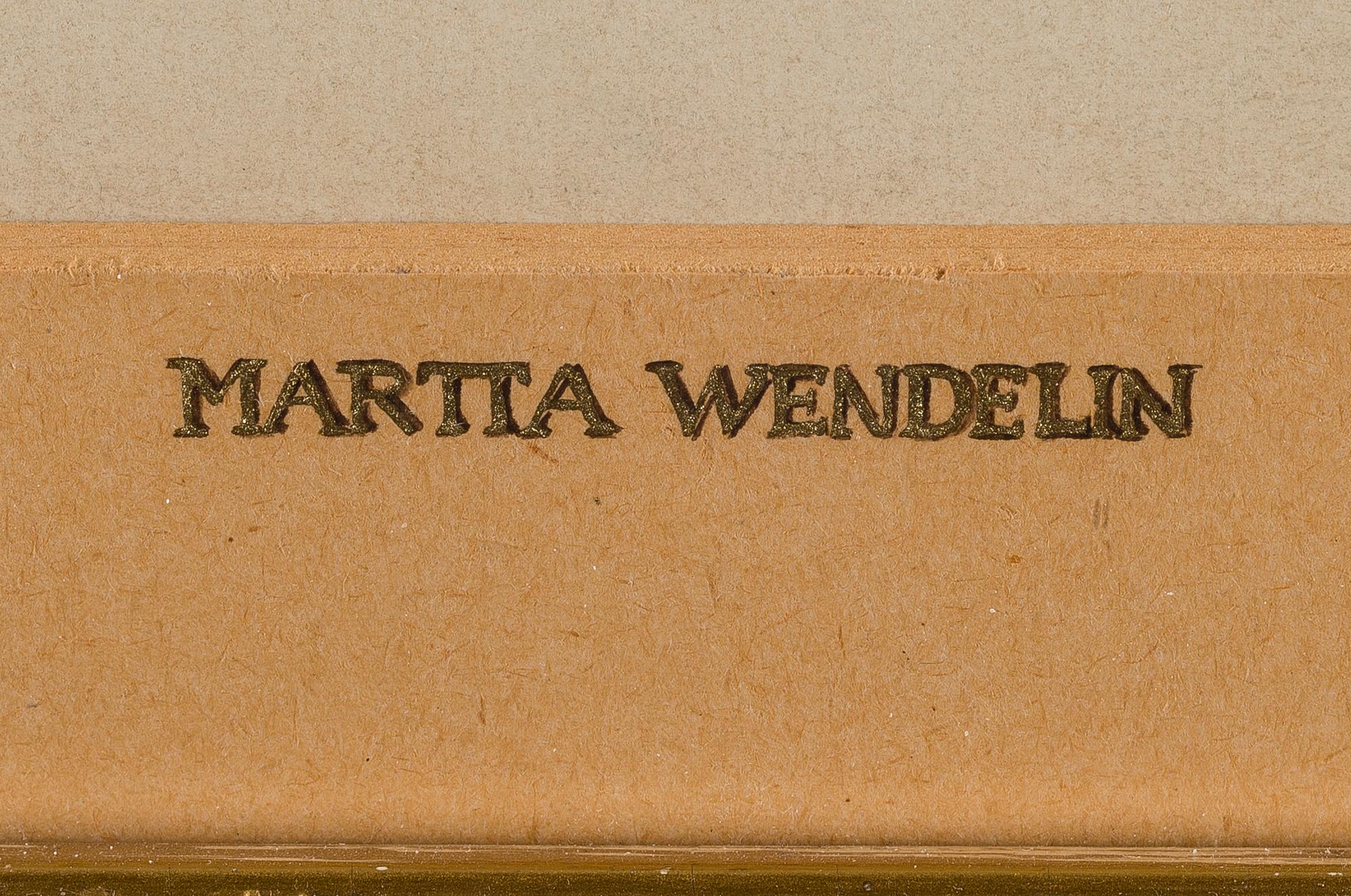 MARTTA WENDELIN, sekatekniikka.