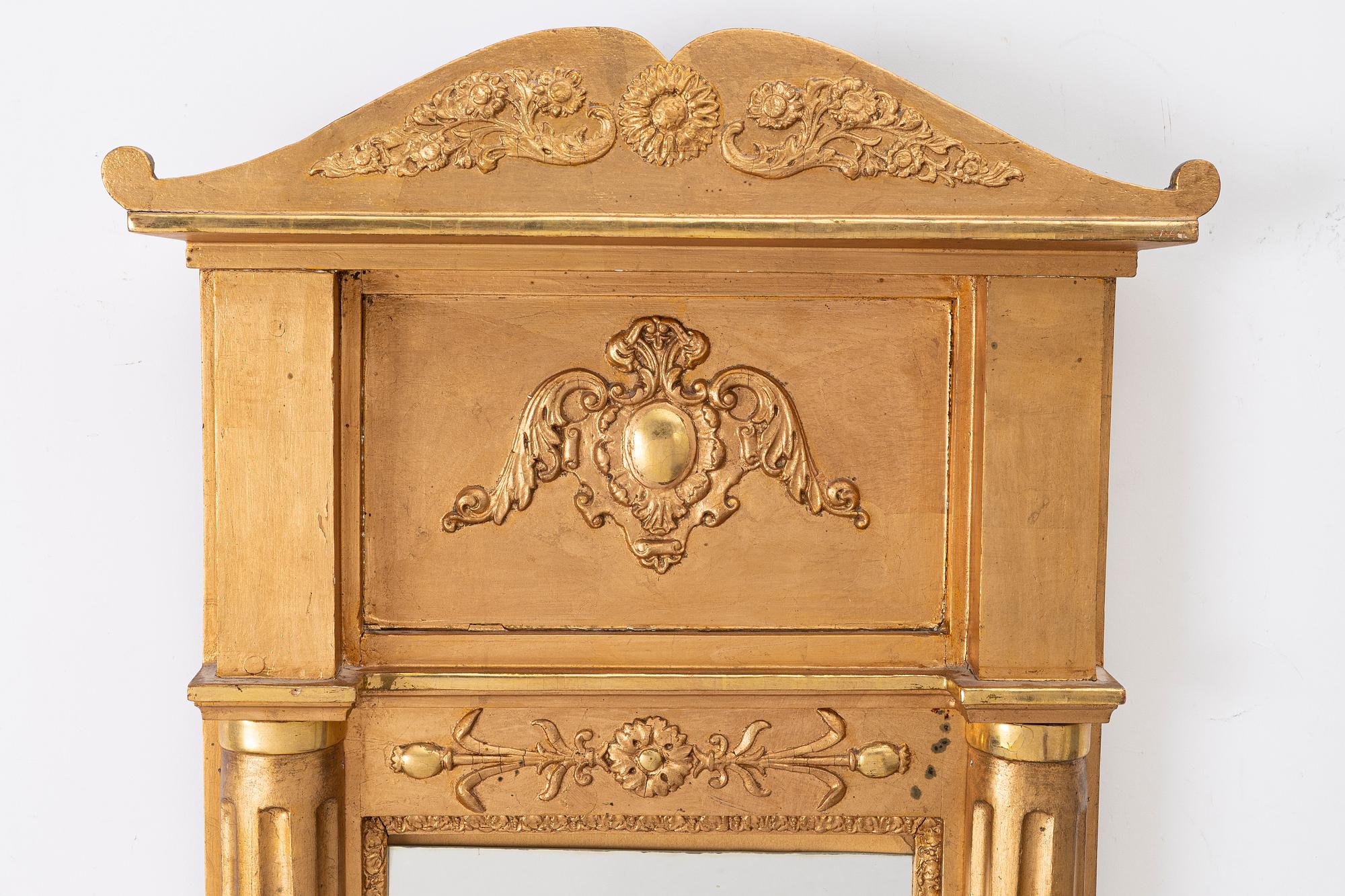Mirror, Empire style, 19th/20th century.