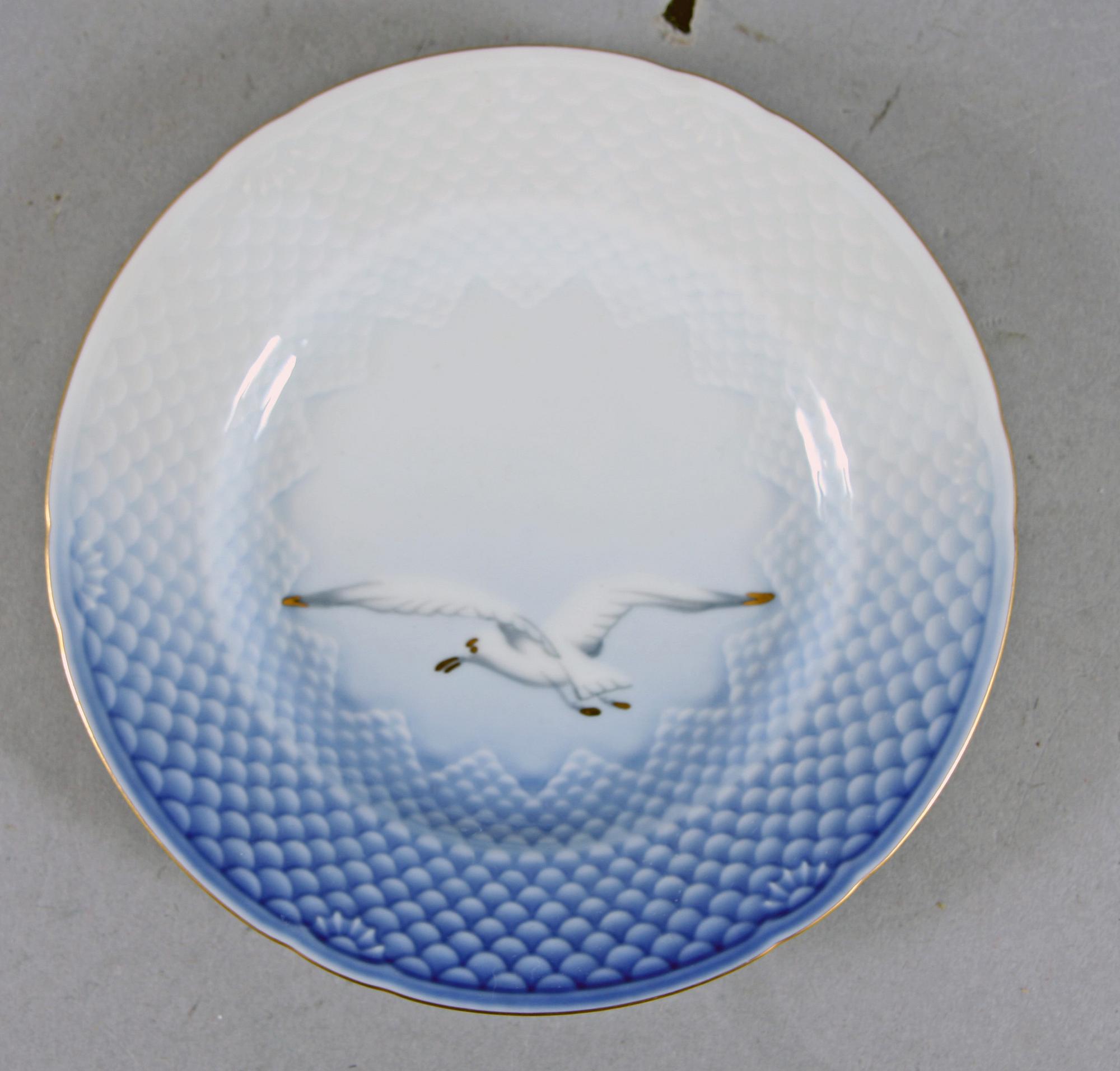 SERVIS, 46 delar, porslin, " Måsen", Bing o Gröndahl.