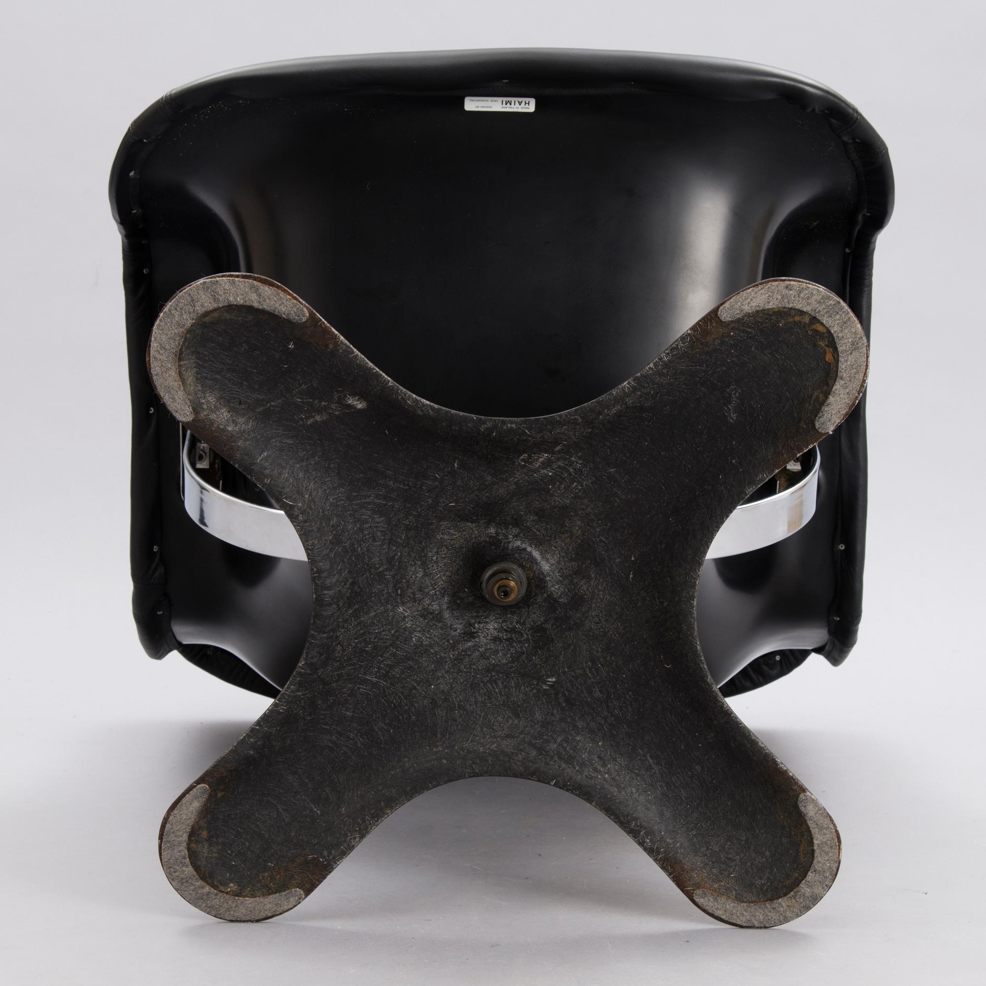 Yrjö Kukkapuro, nojatuoli, "Karuselli" Haimi 1960-talets slut.