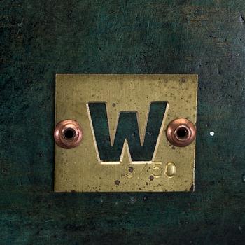 ANDREAS WARGENBRANT, skulptur, brons, brickmärkt samt numrerad 6/50.