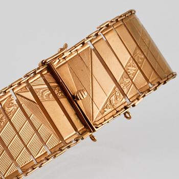 ARMBAND, 18K guld, importstämplat. Vikt 18,7 gram.
