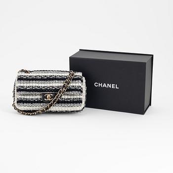 Chanel, a textile 'Flap Bag', 2019.