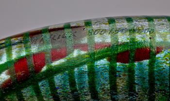 SKÅL samt SKULPTUR, glas, Bertil Vallien, Kosta Boda, sent 1900-tal.