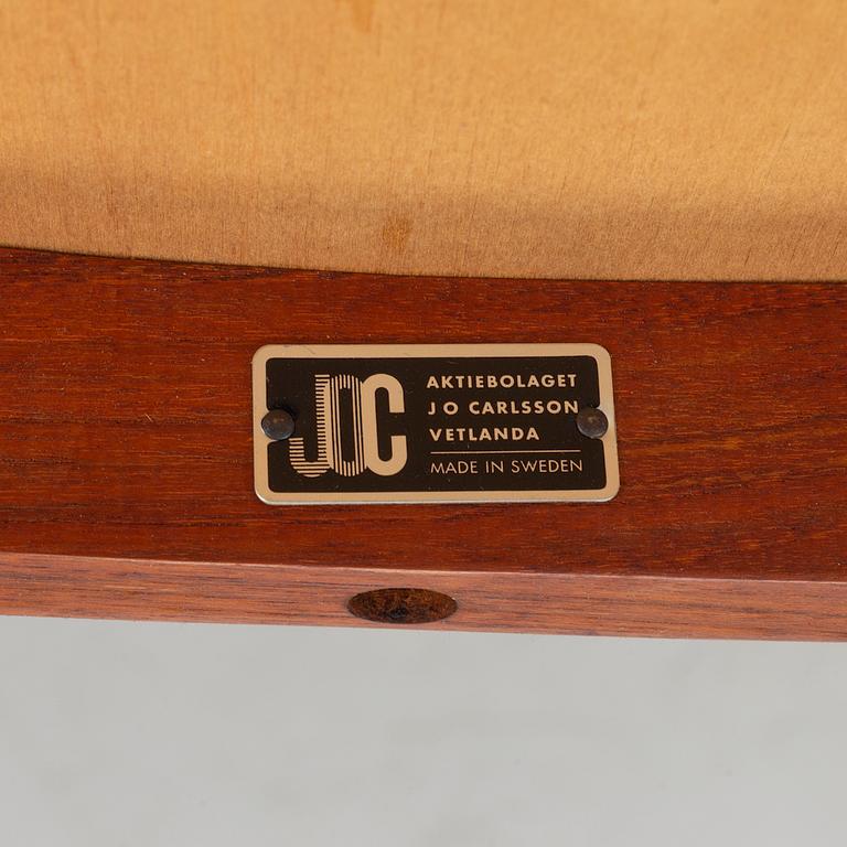 Karl Erik Ekselius, stolar 6 st, JOC 1960-tal.