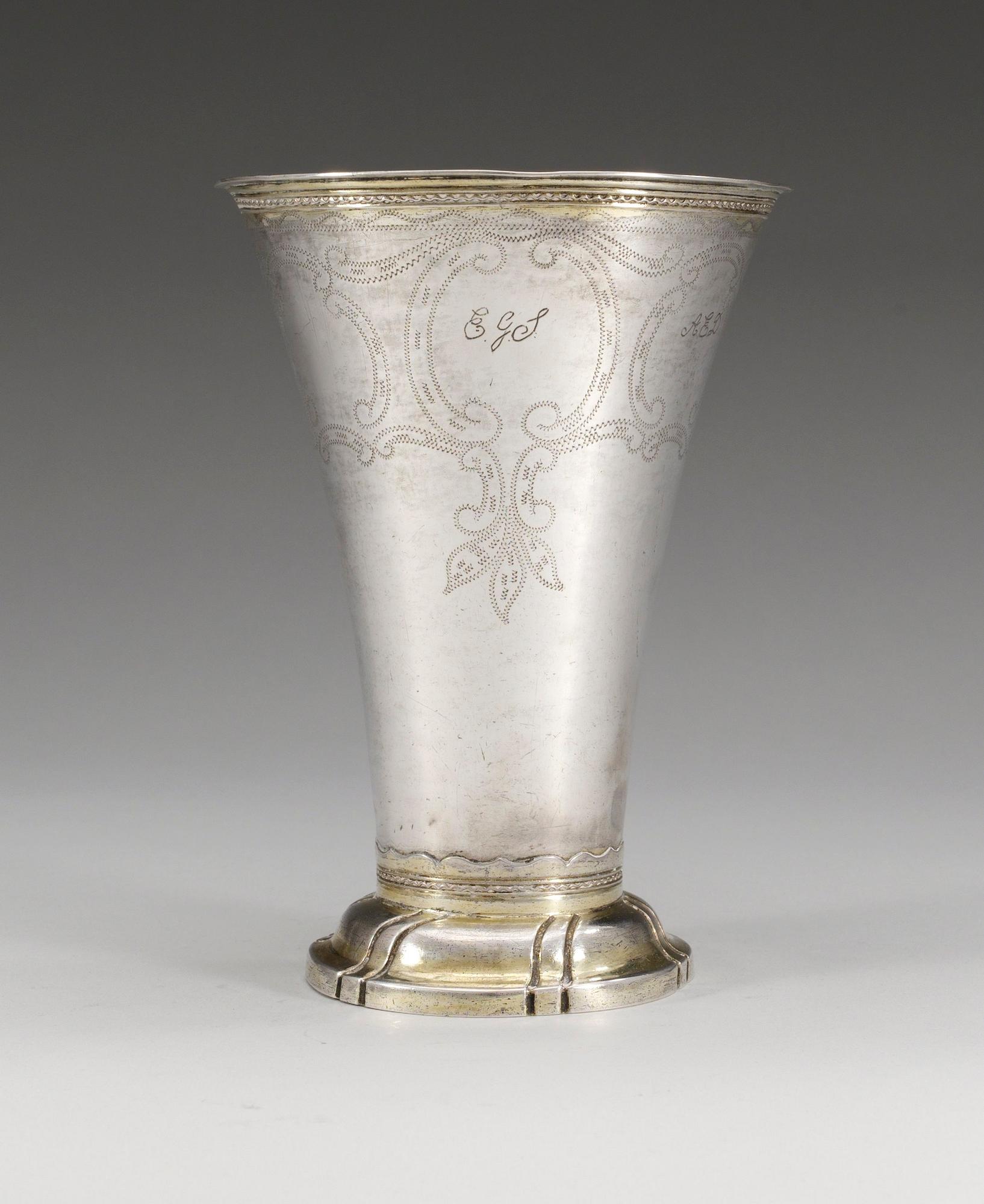 BÄGARE, silver. Stephan Westerstråhle, Stockholm 1796.