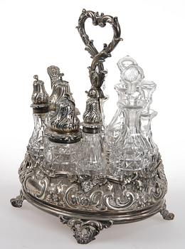 BORDSSURTOUT, silver, England, 1800-tal.