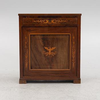 A late Empire cabinet, mid 19th Century.