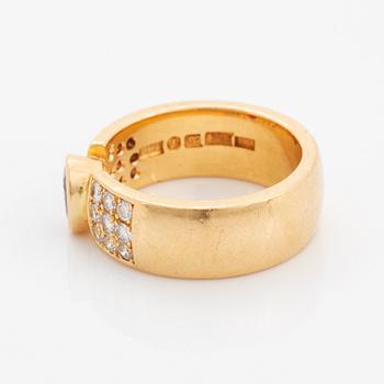 Ruby and diamond ring, Hans Rosin.