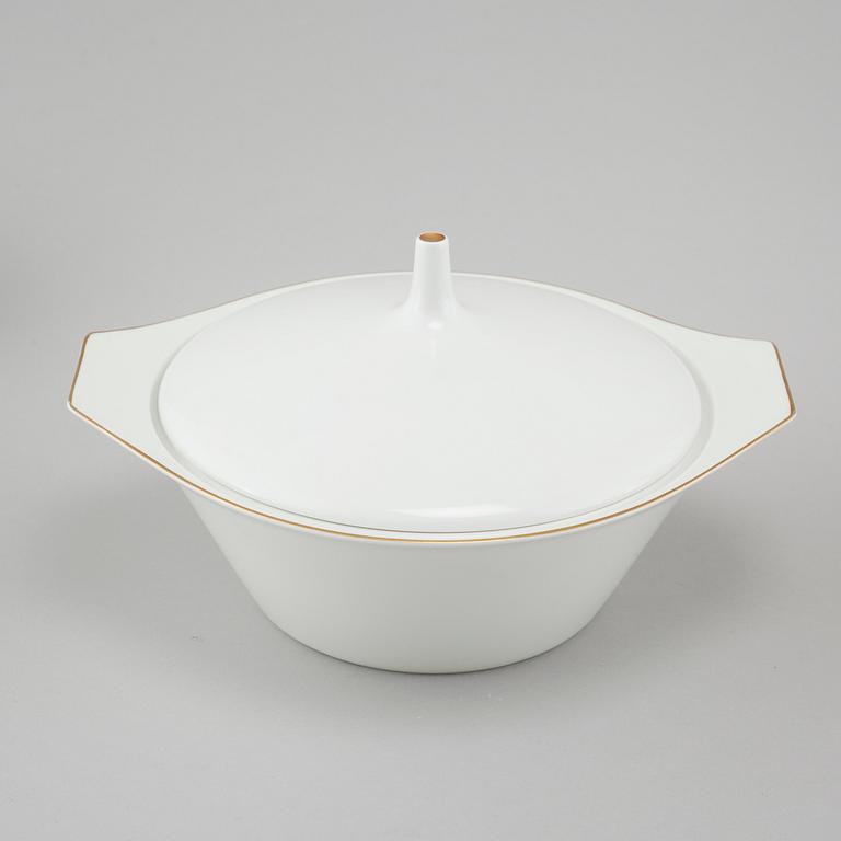 SERVISDELAR, 79 st, porslin, Rosenthal, 1900-talets andra hälft.