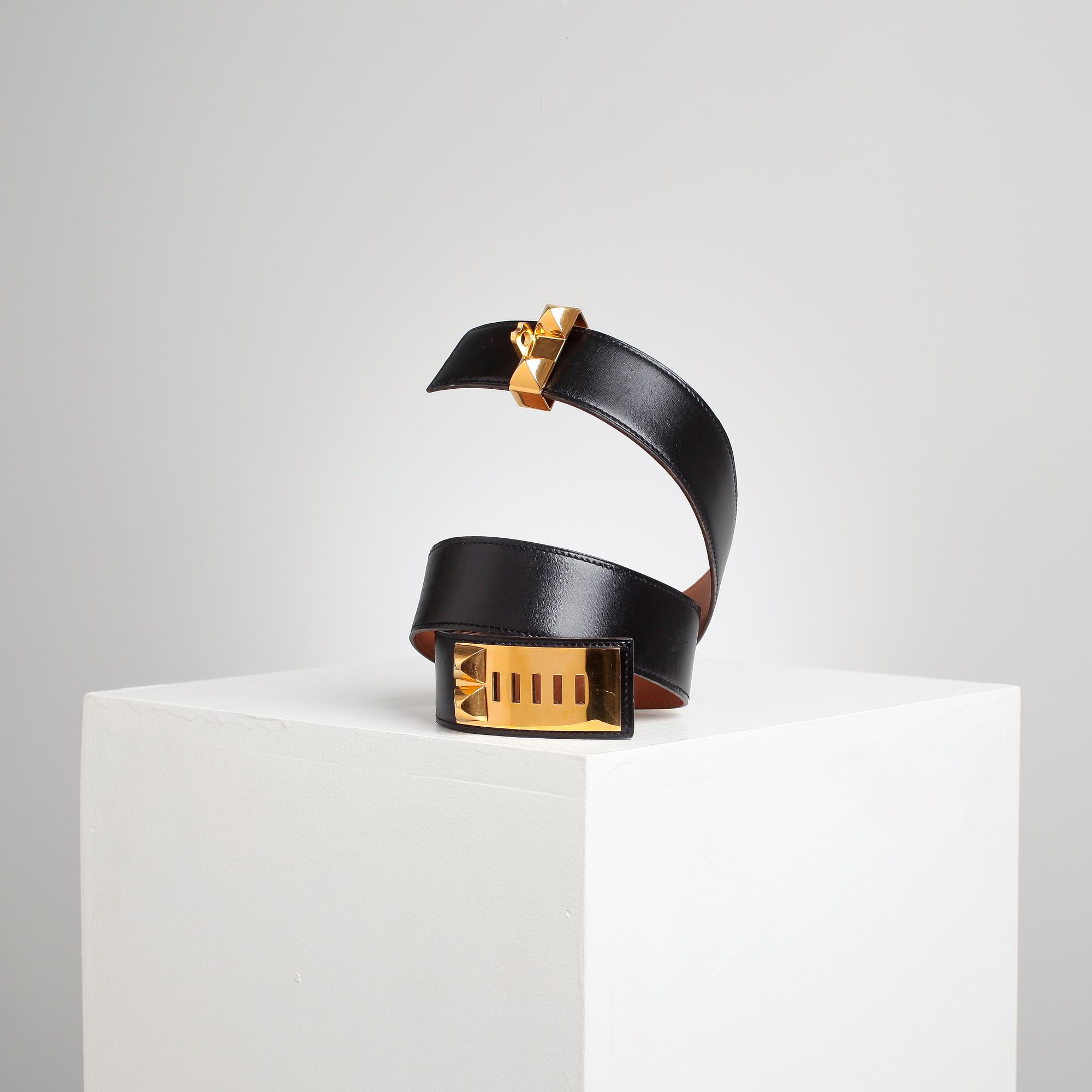 BÄLTE, "Collier de Chien", Hermès, storlek 75.