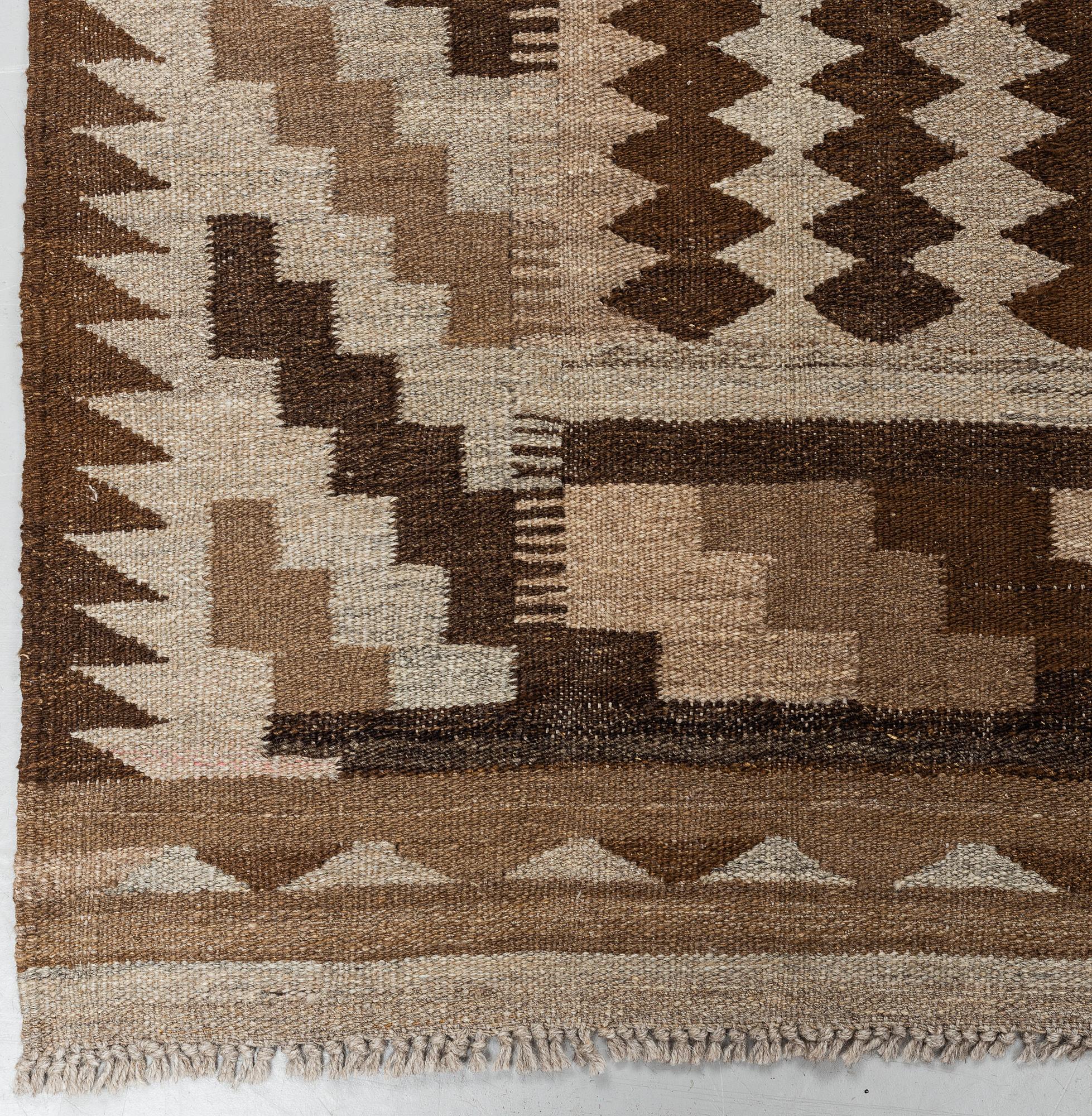 A carpet, Kilim, ca 247 x 170 cm.