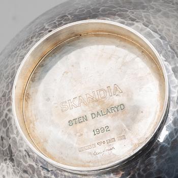 Eric Löfman, a silver bowl, MEMA, Lidköping 1991.