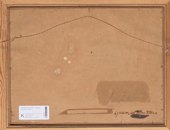 Helmer Osslund, "Höstdag vid Torne Träsk" (Autumn day at Torne Träsk).