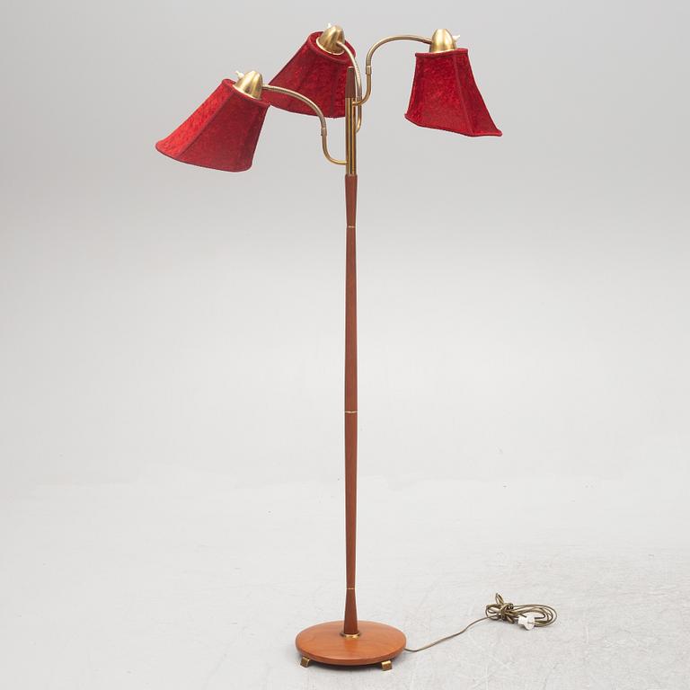 A foor lamp, Sweden, mid-20th Century.