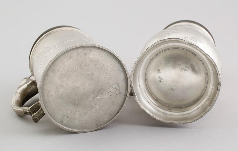 STOP, 2 st, tenn, 1800-talets första hälft.