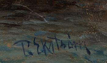 PER EKSTRÖM, olja på duk, sign.