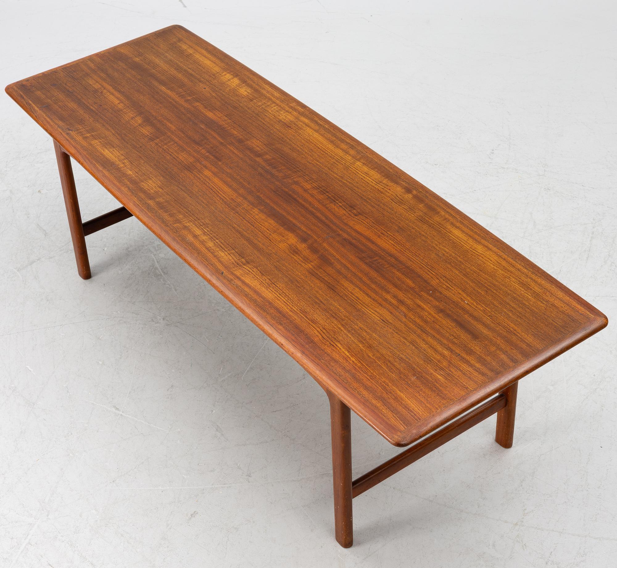 Folke Ohlsson, Coffee table, "Dollar", Bra Bohag, Tingströms, 1960s.