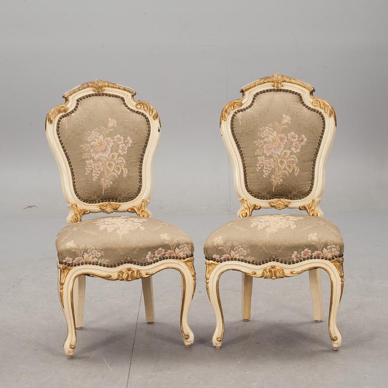 STOLAR, ett par, nyrokoko, 1800-talets andra hälft.