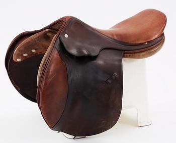A 1980s saddle by Hermès.