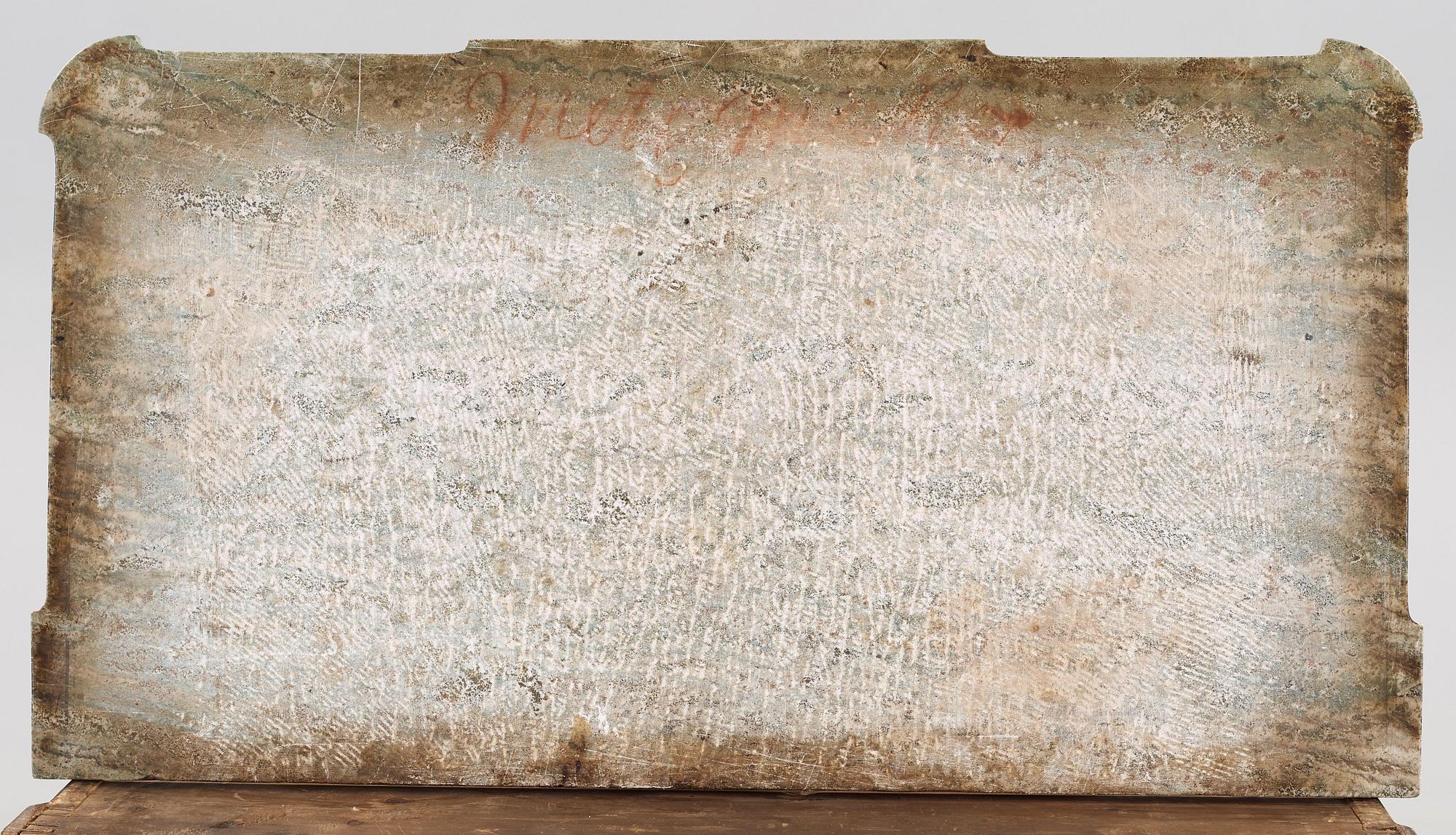 BYRÅ. Gustavianskt stockholmsarbete, 1700-talets slut.