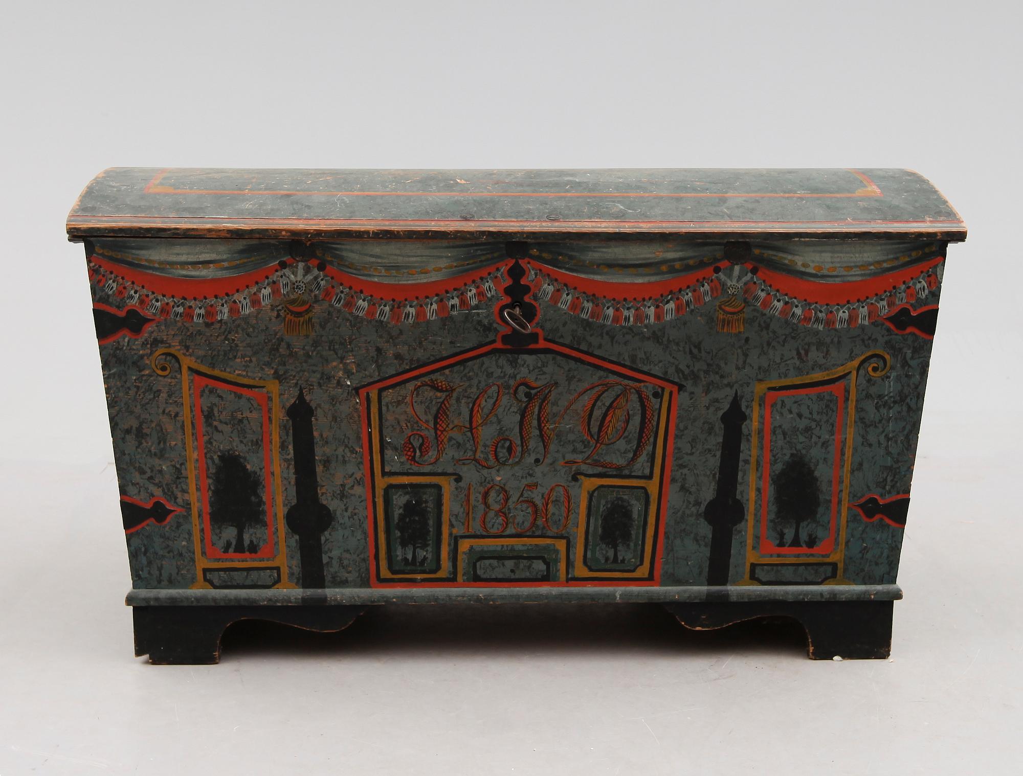 KISTA, allmoge, daterad 1850.