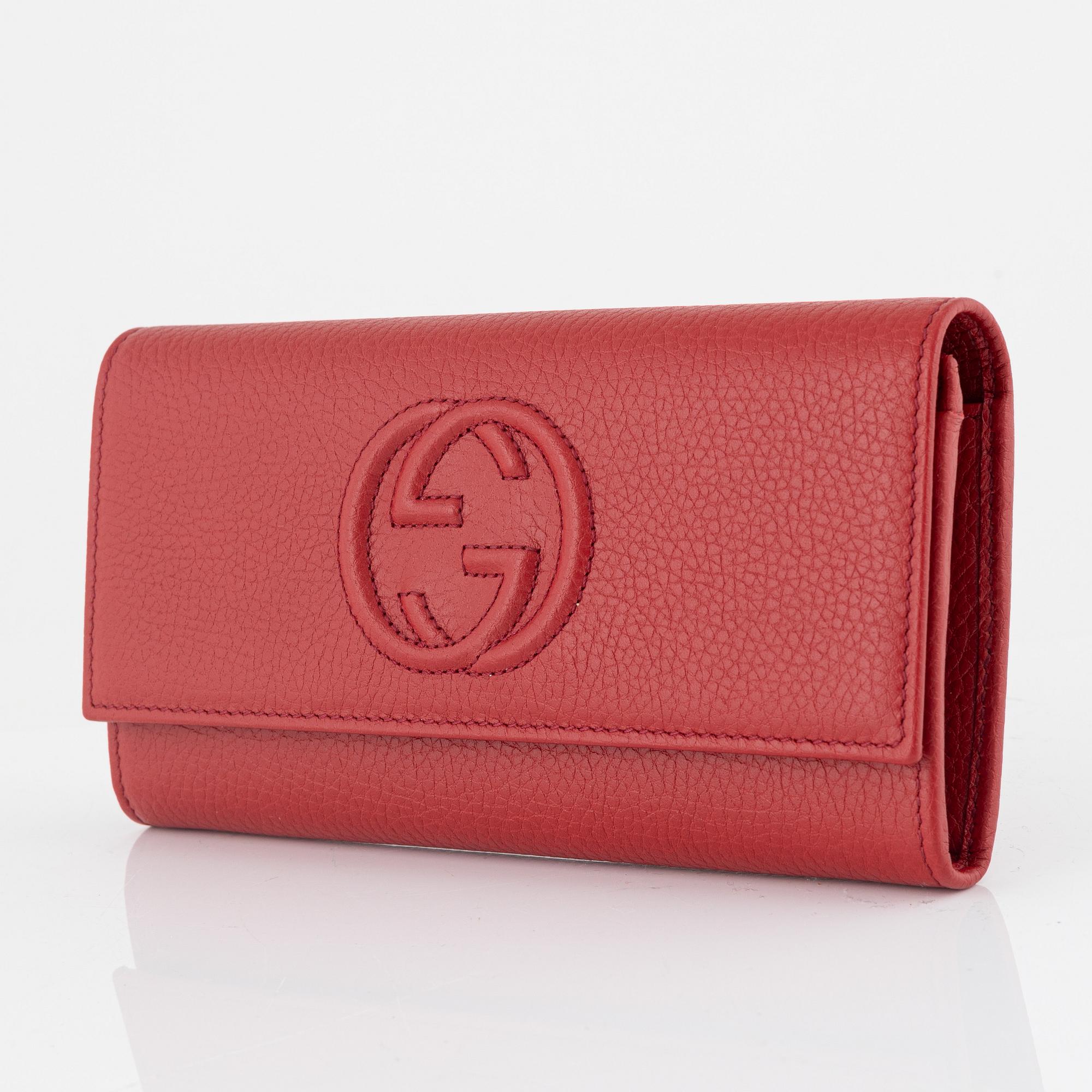 Gucci, wallet.
