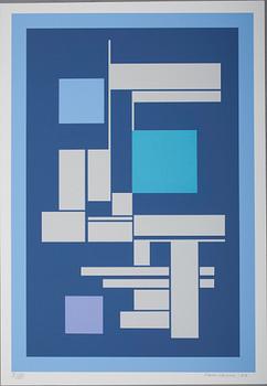 SAM VANNI, serigrafi, signerad, daterad -89 samt numrerad II/XXV.