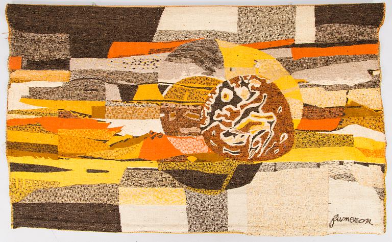 René Fumeron, 1960s signed tapestry.