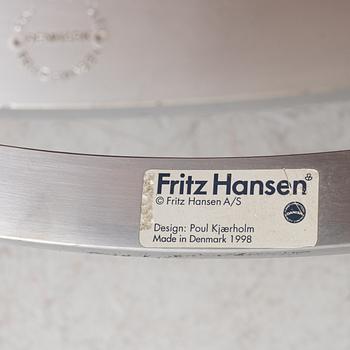 Poul Kjaerholm, a pair of 'PK 22' lounge chairs, Fritz Hansen, Denmark, 1998.