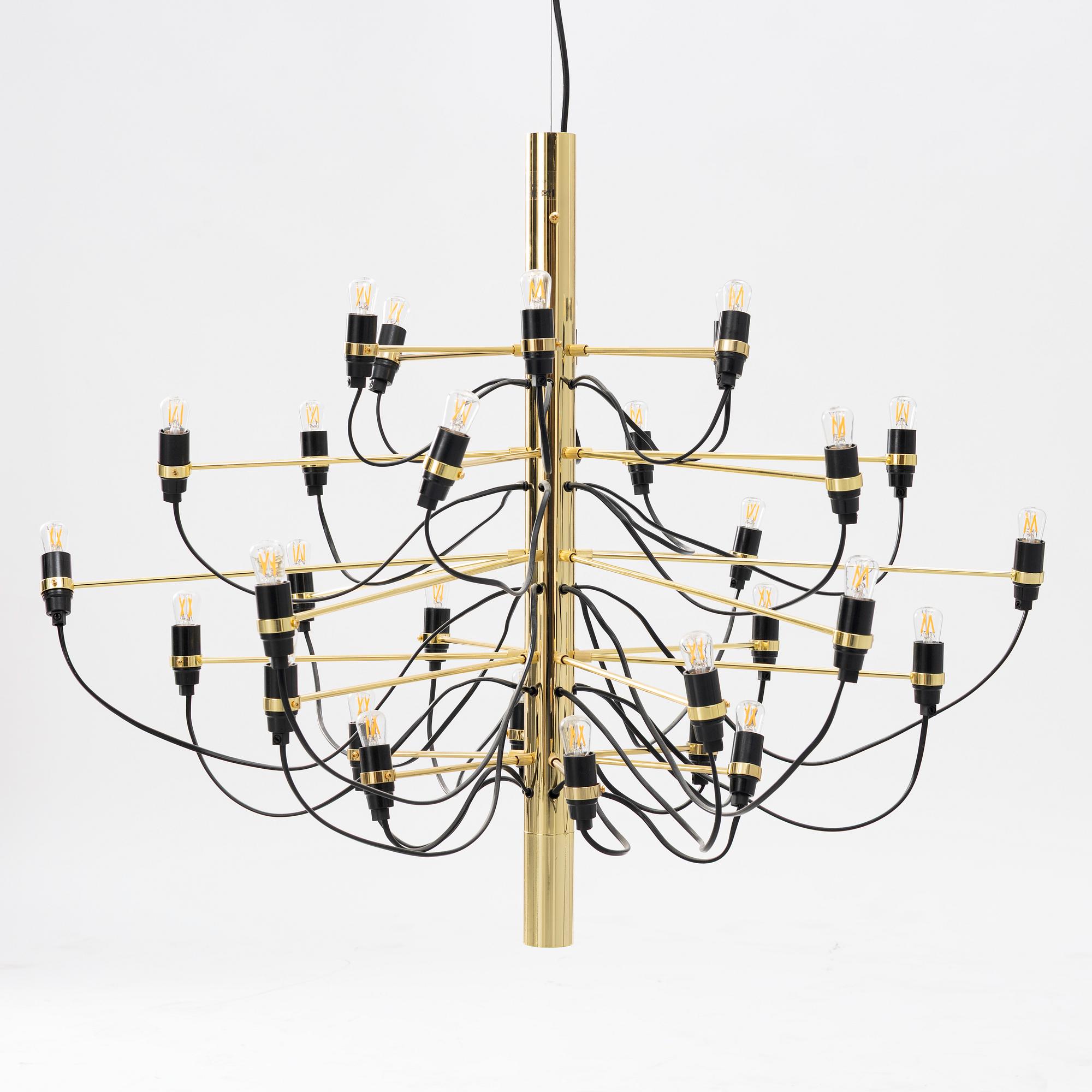 Gino Sarfatti, taklampa, modell 2097/30, Flos, Italien.