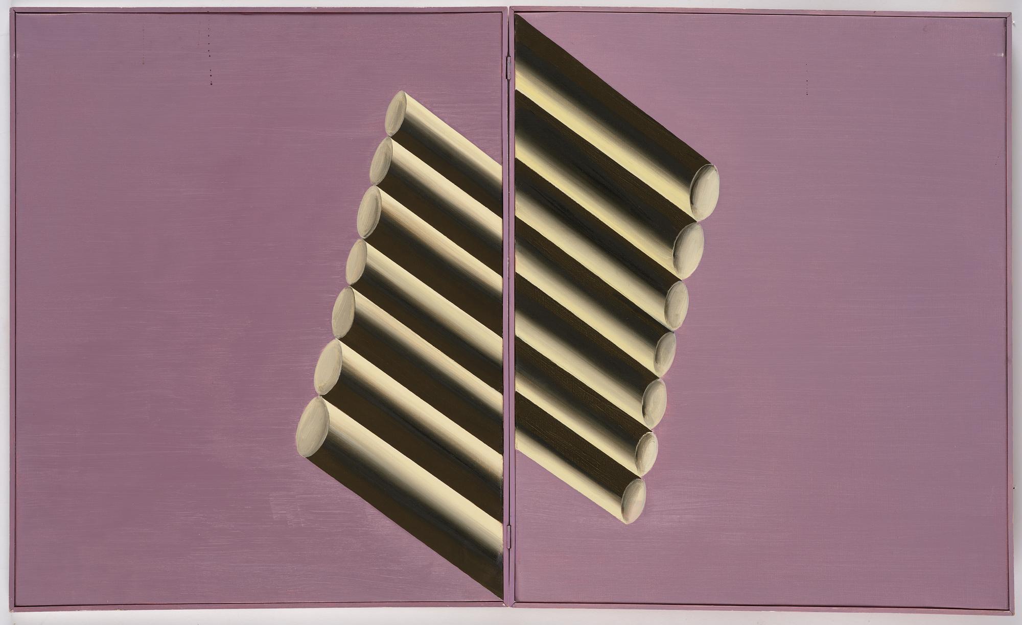 Werner Janson, Untitled, diptych.