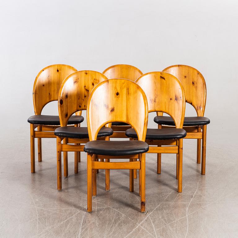 Chairs 5 pcs Denmark Glostrup Møbelfabrik Denmark 1960s/70s.
