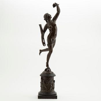 Sculpture, bronze, around 1900.