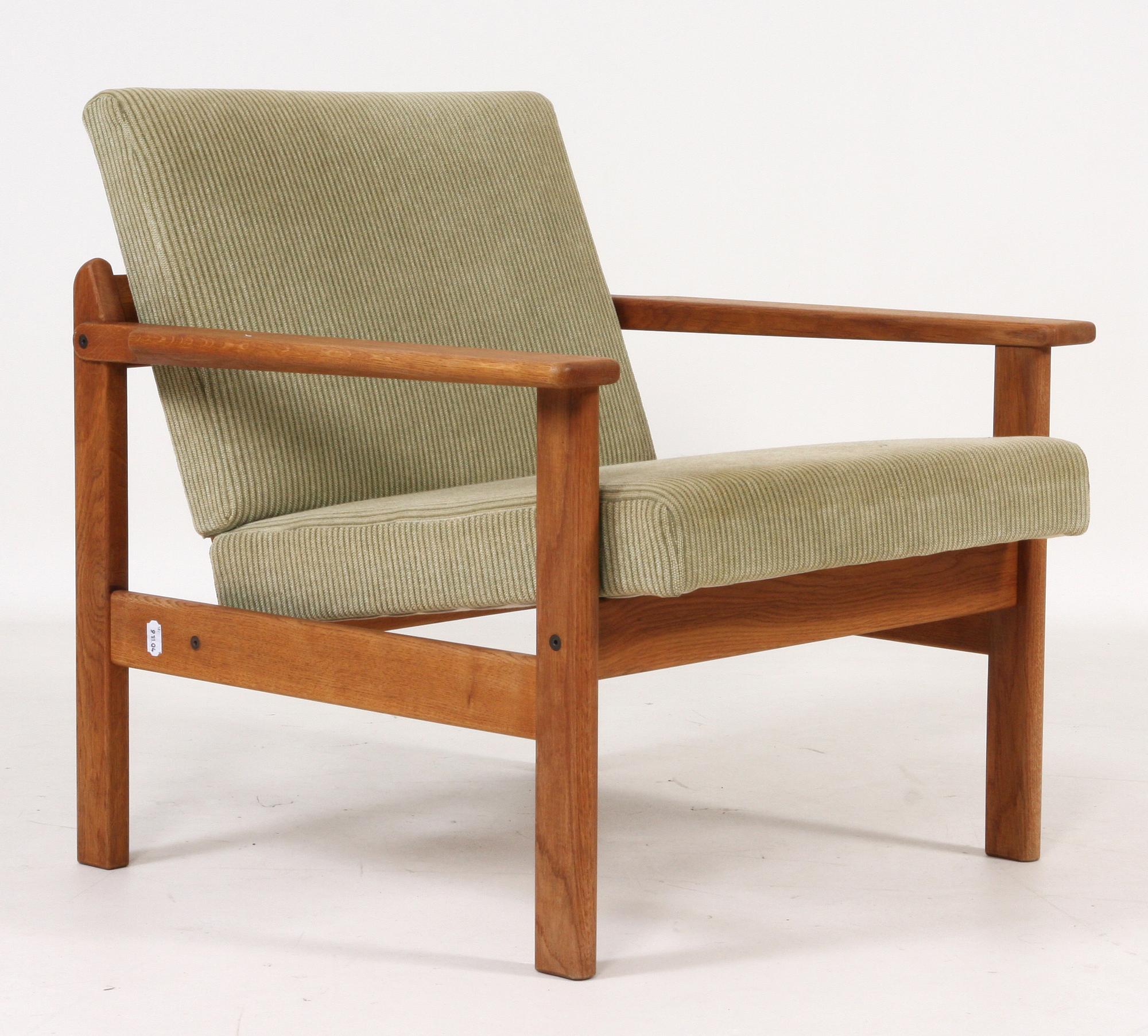 KARMSTOL, Yngve Ekström, Swedese, 1960/1970-tal, brännstmpl.