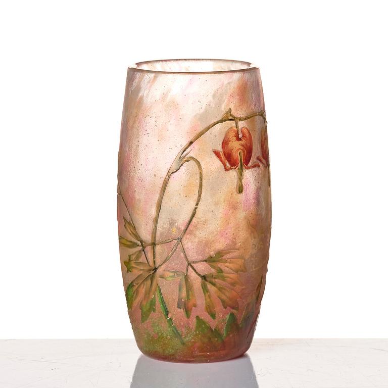 Daum Frères, an Art Nouveau cameo glass vase, Nancy, France, ca 1900.