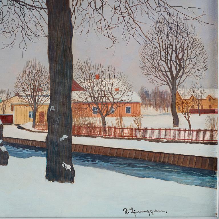 Reinhold Ljunggren, Winter.